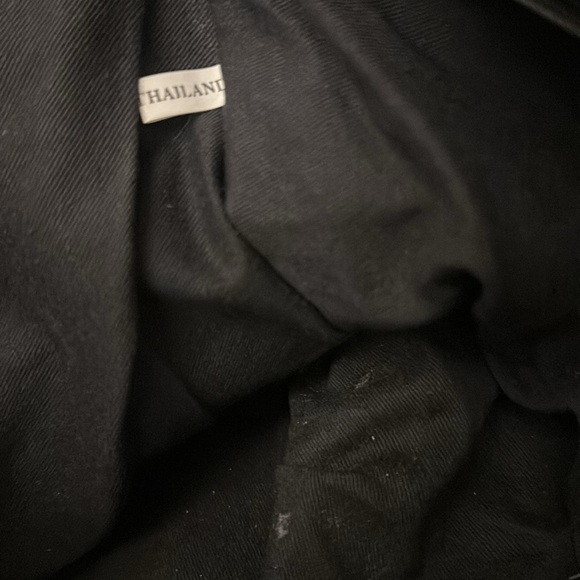 Ellington Black Leather Tote Bag purse Laptop - Picture 9 of 9